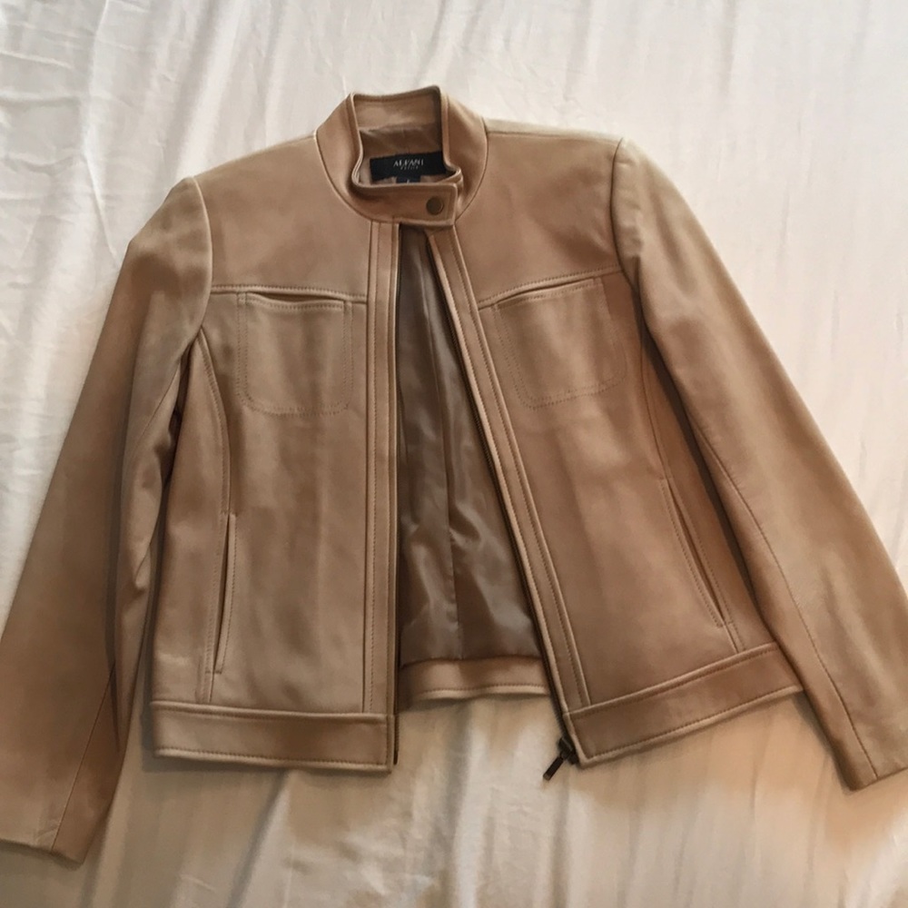Alfani leather jacket